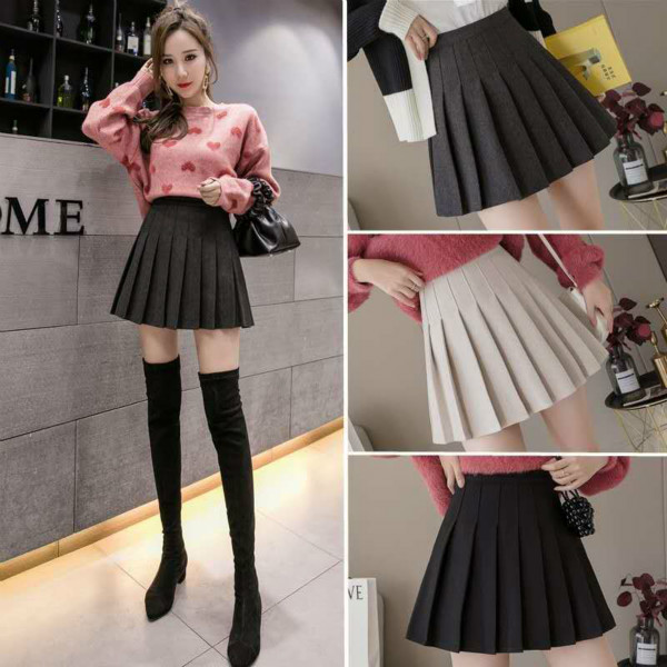 Women Fashion Summer High Waist Pleated Skirt Wind Cosplay Skirt Kawaii Female Mini Skirts