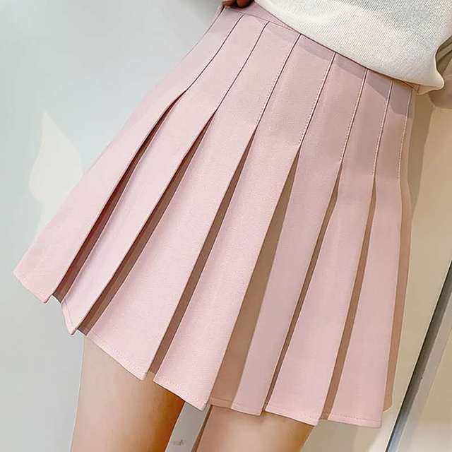 Women Fashion Summer High Waist Pleated Skirt Wind Cosplay Skirt Kawaii Female Mini Skirts