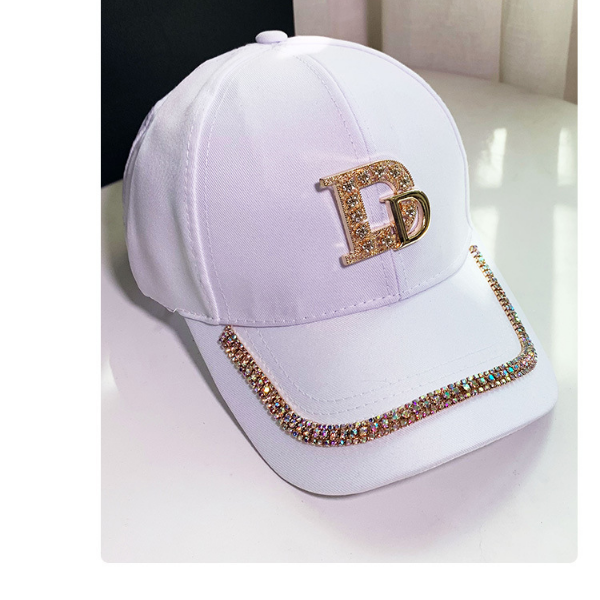 Women Hats Baseball Cap Hats for Women Outdoor Sport Baseball Hat Double D Letter Hats &amp; Caps