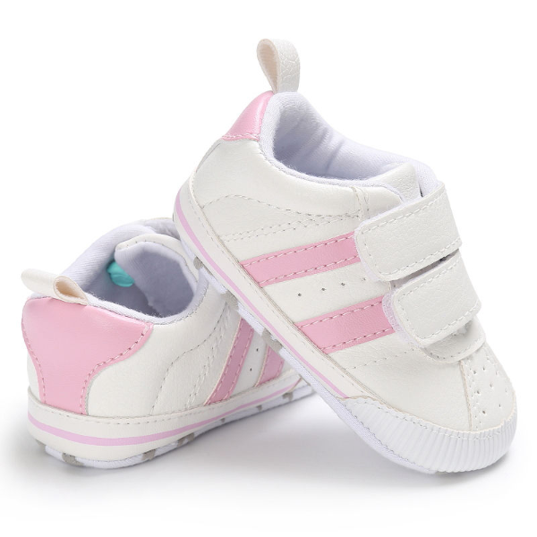 Newborn Baby Boy Girl Crib Shoes Faux Leather Infant Toddler Pre Walker Sneakers New Baby Shoes