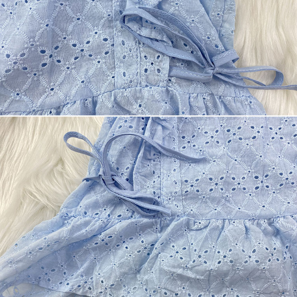 Ruffle Korean Cropped Tops Women Clothes White Hollow Irregular Tank Cloth Summer Tops