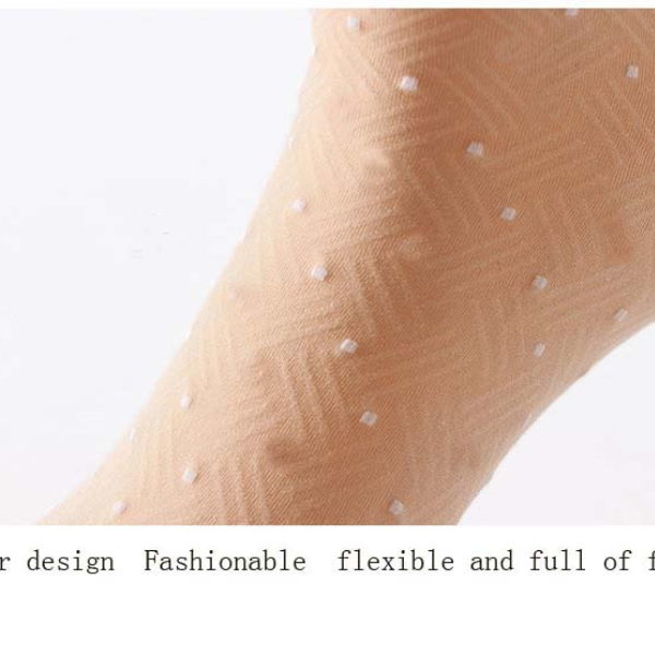 10PCS Pairs / Bag Nylon Short Silk Socks Point Flower Socks Ladies Socks Resistance Socks