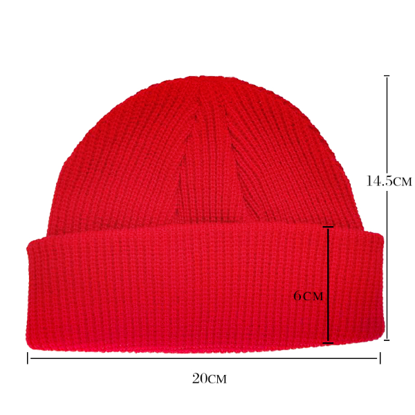 2021 Unisex Sailor Biker Cap Streetwear Pumpkin Vintage Navy Brimless Beanies Hat Melon  Hats & Caps