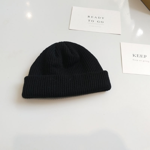 2021 Unisex Sailor Biker Cap Streetwear Pumpkin Vintage Navy Brimless Beanies Hat Melon  Hats & Caps