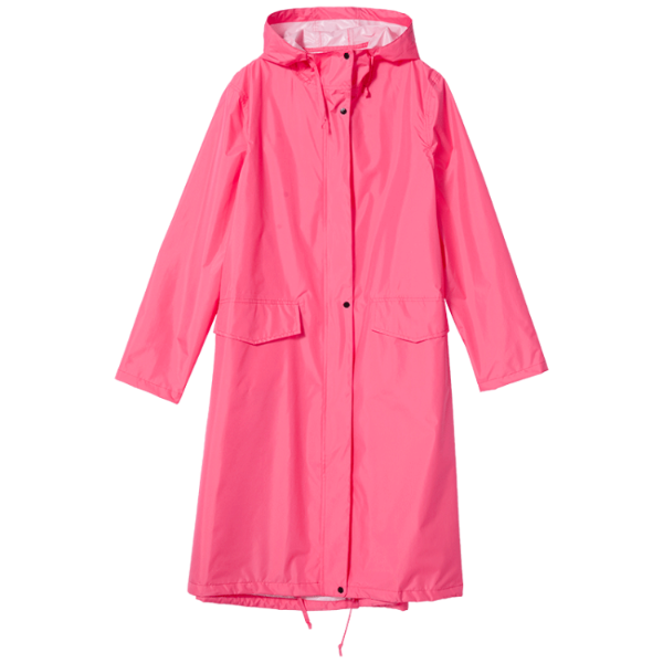 Women New Stylish Long Raincoat Waterproof Rain Jacket  with Hood Coats & Jackets