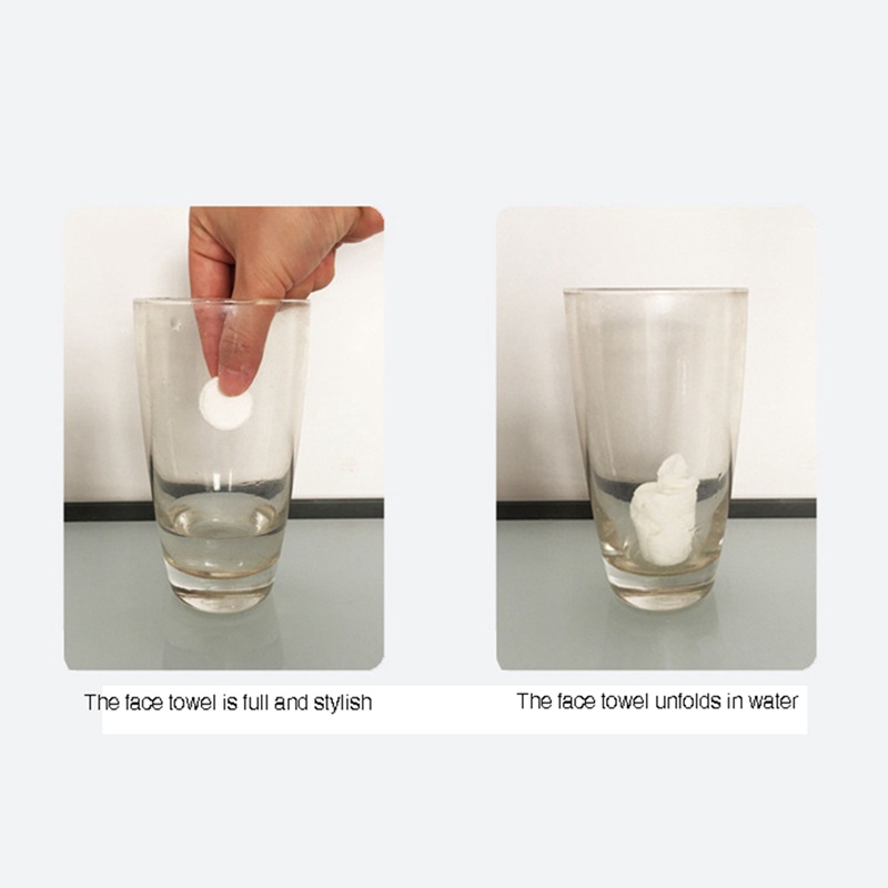 20pcs Towel Compressed Towel Mini Home Travel Carrying belt Remover  Bathroom Products