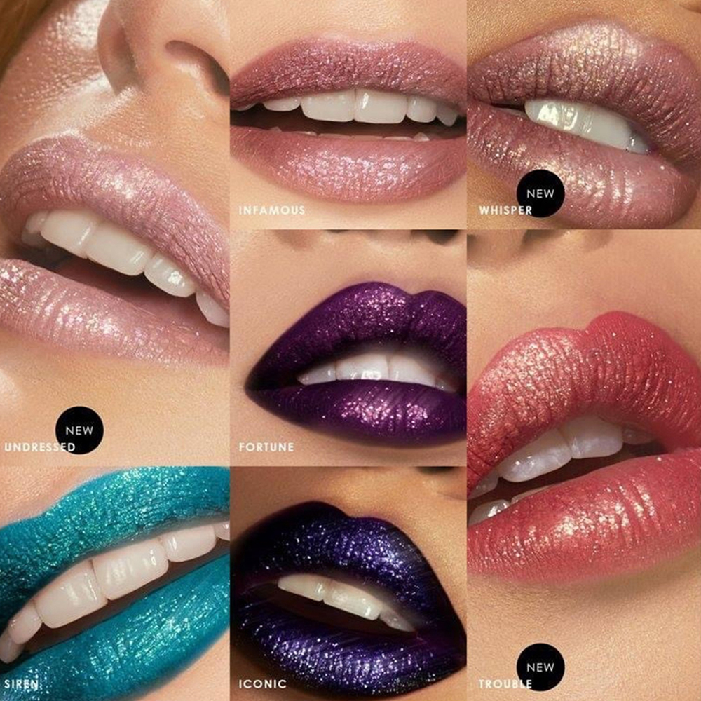 Matte To Shiny Glitter Liquid Lipstick Shiny Lip Gloss Diamond Waterproof Shimmer Makeup