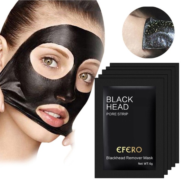 10PCS  Remove Blackheads Face Mask Remove Face Acne Peel Black Mask Deep Cleansing Oil Control  Skin Care