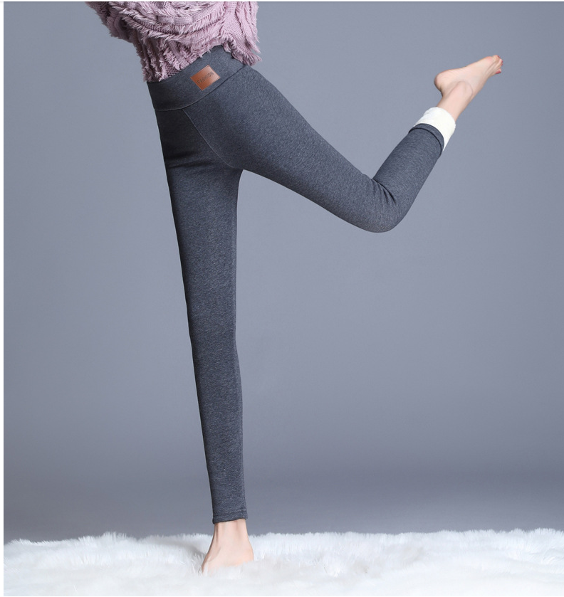 Winter Leggings Women Velvet Fleece Lined Slim High Waist Skinny Women Trousers & Leggings