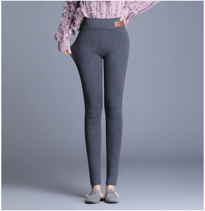 Winter Leggings Women Velvet Fleece Lined Slim High Waist Skinny Women Trousers & Leggings