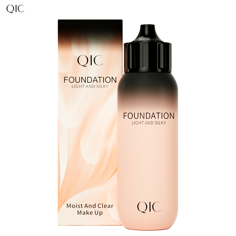 Foundation Silky Liquid Foundation Makeup Oil Control Foundation Isolate Moisturizing Cover Makeup