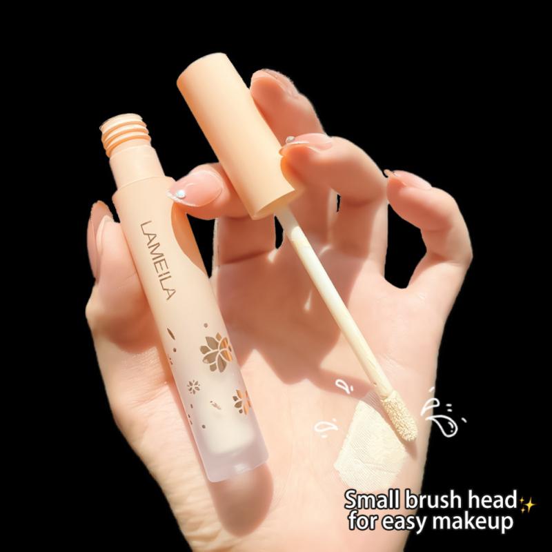 3 Colors Liquid Concealer High Covering  Moisturizing Oil Control Foundation Invisible Pores Dark Circles Freckle Face Makeup