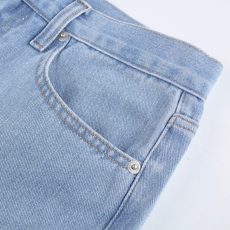 flare Pants Female Women's Jeans Large Size Boyfriend Jeans Women Jeans Pants High Waist Mom Ripped Trousers & Leggings