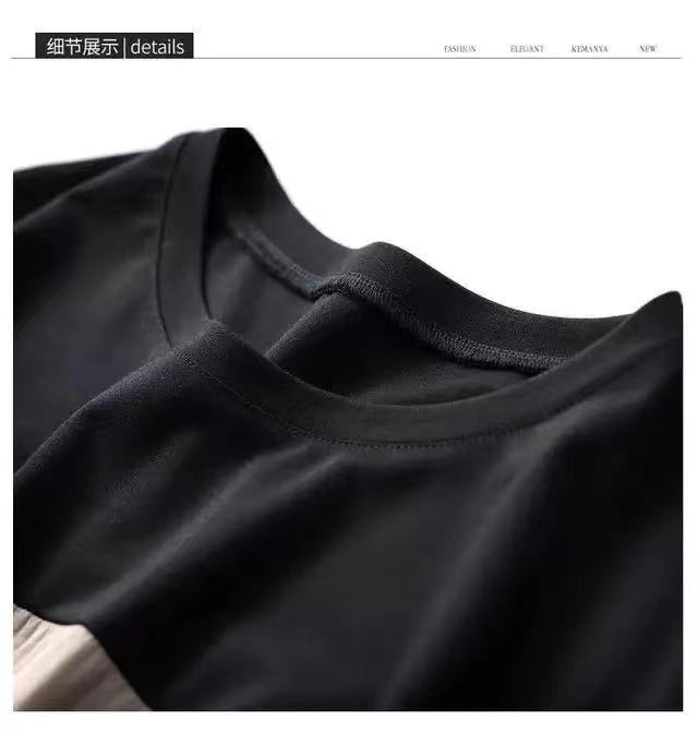 100% Cotton T Shirt Woman Summer Fashion Oversized Short Sleeve T-shirt Woman Korean Style Plus Size Shirt Tops