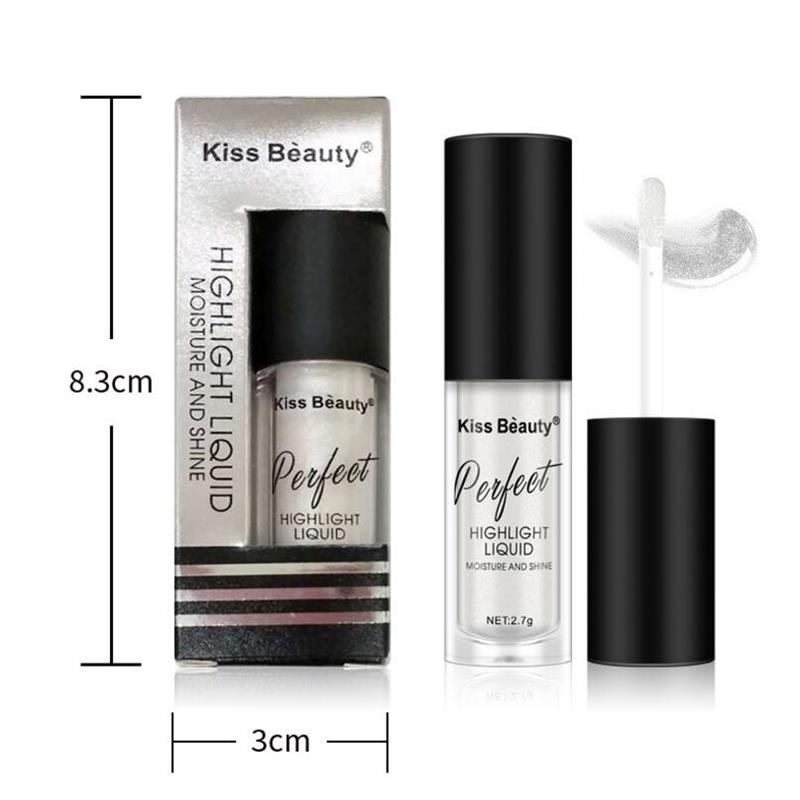 Makeup Highlighter Face Brightener High-light lying silkworm brightening Eye shadow liquid foundation Makeup