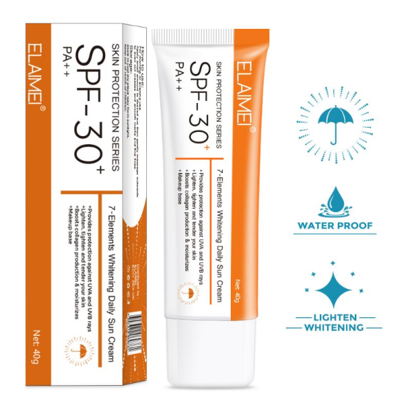 50ml SPF 30+ PA++ Facial Body Sunscreen UV Protection Multi-effect Moisturizing Refreshing Makeup