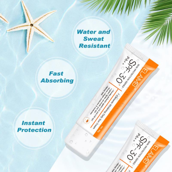 50ml SPF 30+ PA++ Facial Body Sunscreen UV Protection Multi-effect Moisturizing Refreshing Makeup