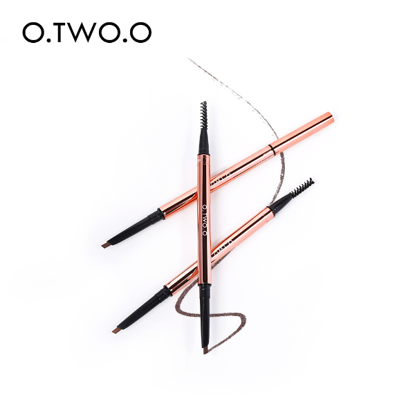 O.TWO.O Eyebrow  Pen Cosmetics Professional Makeup  Eyebrow Pencil With Brush Long Lasting Natural Makeup