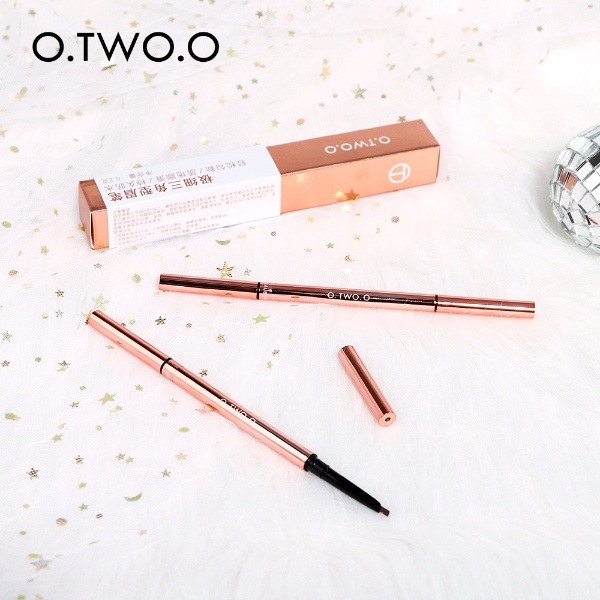 O.TWO.O Eyebrow  Pen Cosmetics Professional Makeup  Eyebrow Pencil With Brush Long Lasting Natural Makeup