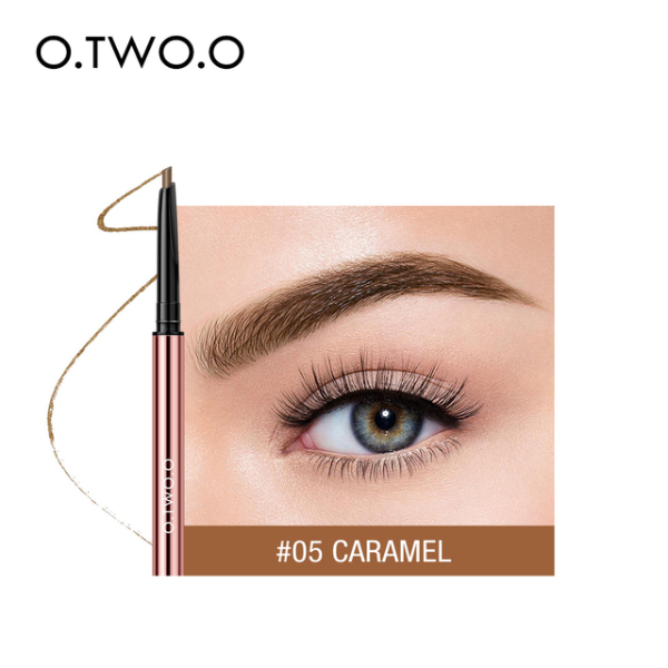 O.TWO.O Eyebrow  Pen Cosmetics Professional Makeup  Eyebrow Pencil With Brush Long Lasting Natural Makeup