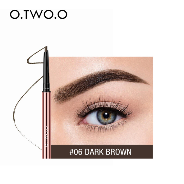 O.TWO.O Eyebrow  Pen Cosmetics Professional Makeup  Eyebrow Pencil With Brush Long Lasting Natural Makeup