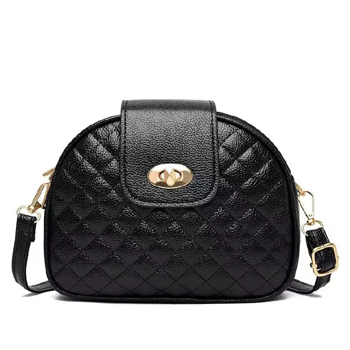 Summer Small Shoulder Girl Messenger Bag Female Three Layers Circle Luxury Handbags Crossbody Bags New Versatile Multi-layer Soft Leather One-shoulder Crossbody Bag Oblique Backpack