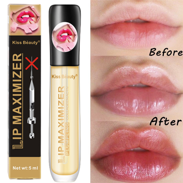 Collagen Instant Volumising Lip Plumper Serum Moisturizing Lip Plumper Oil  Lips Repairing Reduce Lip Fine Lines Makeup