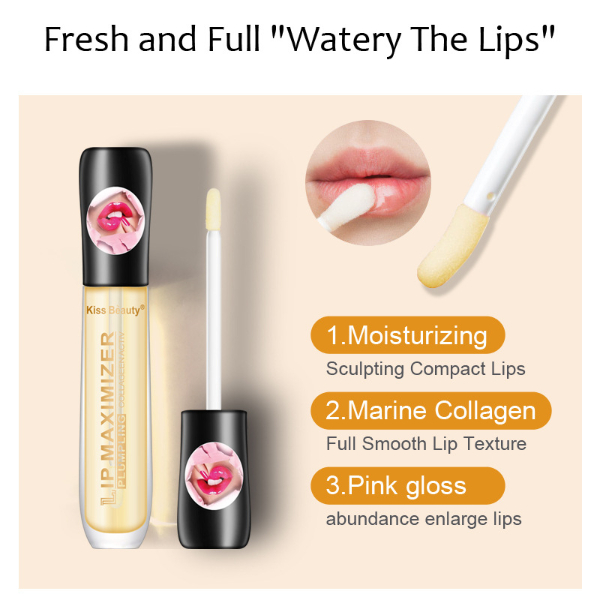 Collagen Instant Volumising Lip Plumper Serum Moisturizing Lip Plumper Oil  Lips Repairing Reduce Lip Fine Lines Makeup