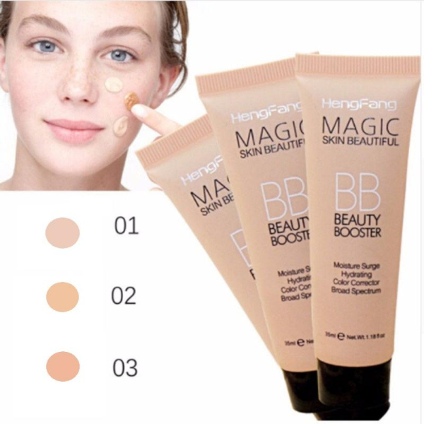 Natural BB Cream Brighten Liquid Foundation Base Makeup Concealer Perfect Face Color Corrector  Skin Care