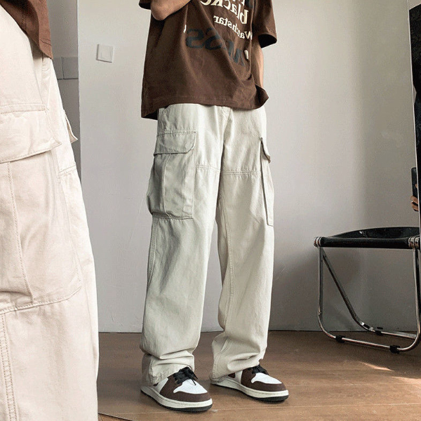 Casual Baggy Wide Leg Sweatpants Loose High Waist Streetwear Cargo Pants Womens Hippie Joggers Trousers Y2k Clothes