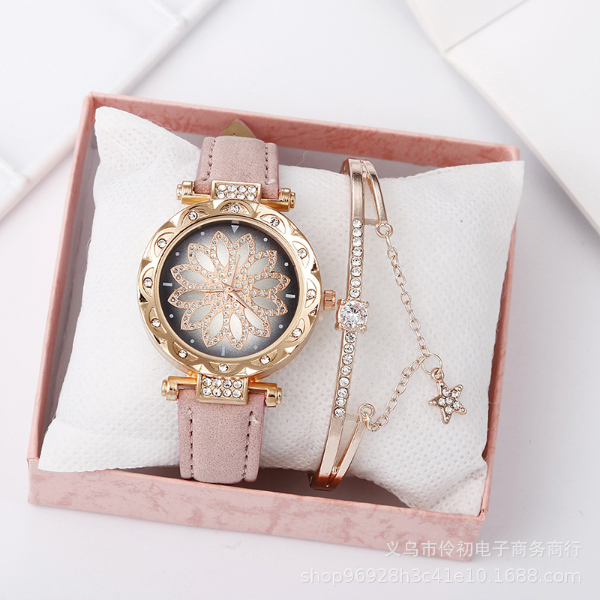 Lucky Luck Versatile Belt Women's Watch Student Fashion Leisure Gift Table Women Watches
