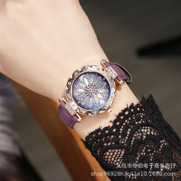 Lucky Luck Versatile Belt Women's Watch Student Fashion Leisure Gift Table Women Watches