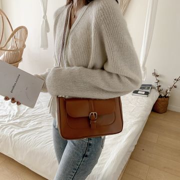 Handbags Vintage Versatile Small Square Bag 2018 Winter New Fashion One ...