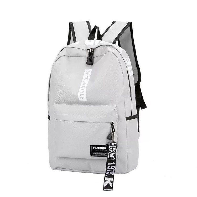 Fashion Backpacks Schoolbag College Students New Large Capacity Backpack Male Female Korean Fashion Student Bag Functional Letter Print Backpack