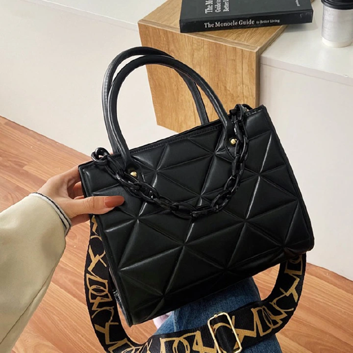 Womens Bags for Women New Luxury Handbags Hand-held Large-capacity Women Crossbody Handbbags Fashion Solid Messenger Bags