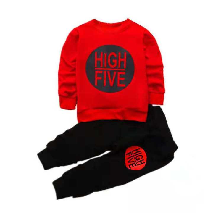 red toddler tracksuit