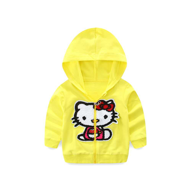 D-baby 0-4y Autumn Kids Hoodied Jacket+Pants 2 Pcs Children Sport Suits Girls Clothes Set
