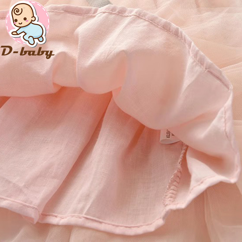D-baby Autumn 1pc Kid Girls Princess Baby Dress Newborn Infant Baby Girl Clothes Bow Dot Tutu Dress