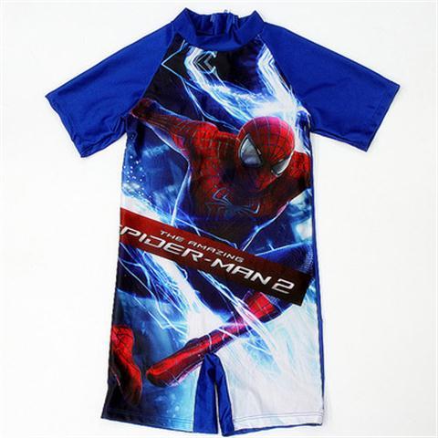 D-baby Boy Swimwear One Piece Minions Swimsuit Captain America Bathing Suit Avengers Boys Swimsuit