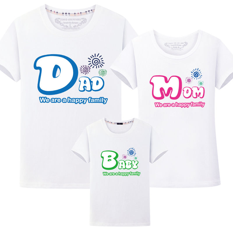 D-baby 2021 Family T-shirt (mom / dad / kid / boy / girl) Mickey Minnie Print, Family Cotton Top