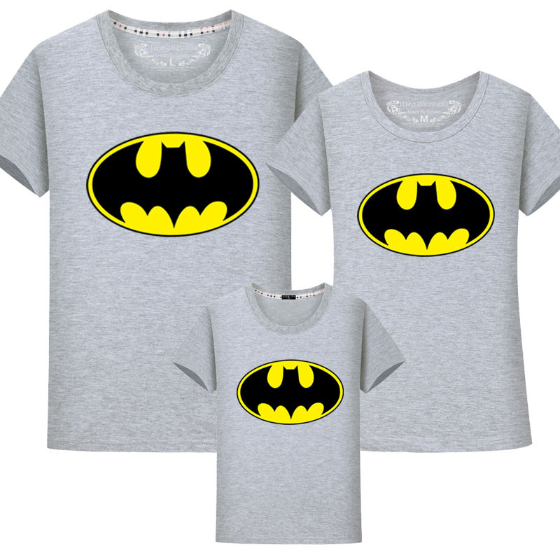 D-baby 2021 Family T-shirt (mom / dad /kid/boy/girl) Superman,Mickey Minnie Print, Family Cotton Top