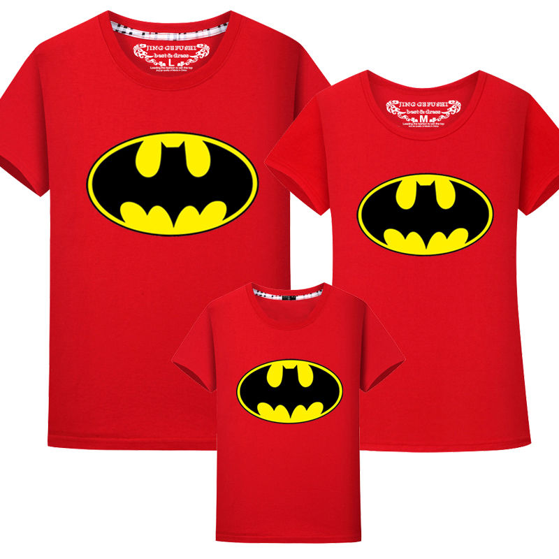 D-baby 2021 Family T-shirt (mom / dad /kid/boy/girl) Superman,Mickey Minnie Print, Family Cotton Top