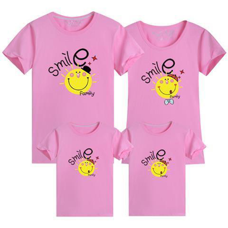 D-baby 2021 Family T-shirt (mom / dad /kid/boy/girl) Letters,Mickey Minnie Print, Family Cotton Top