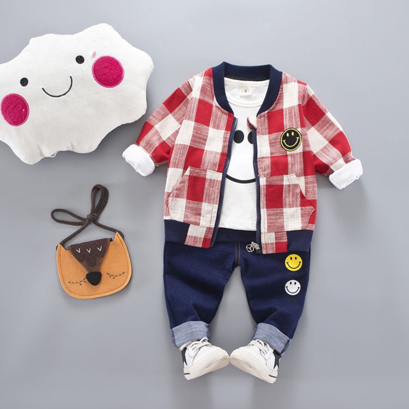 D-baby 0-5y Kids camouflage Hoodied Jacket+T Shirt+Pants 3 Pcs Children Sport Suits Boys Clothes Set