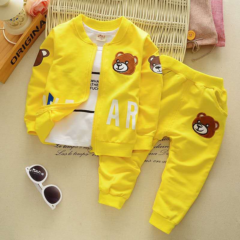 D-baby 0-5y Kids camouflage Hoodied Jacket+T Shirt+Pants 3 Pcs Children Sport Suits Boys Clothes Set