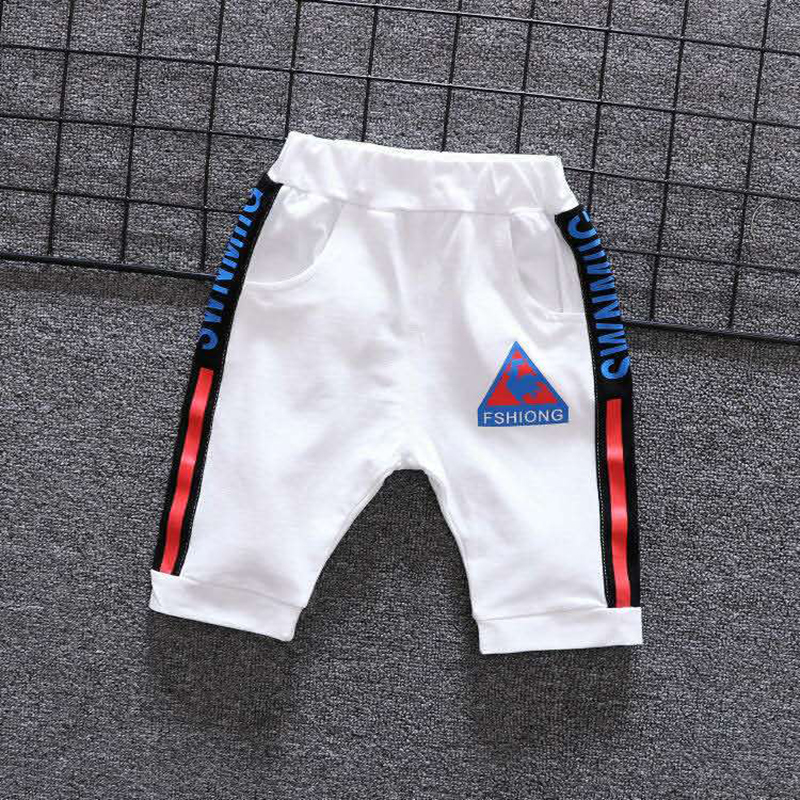 D-baby 2PCS 0-6Y Kids Boys Girls Clothing Set Toddler Outfit T-Shirt+Shorts Summer Suits