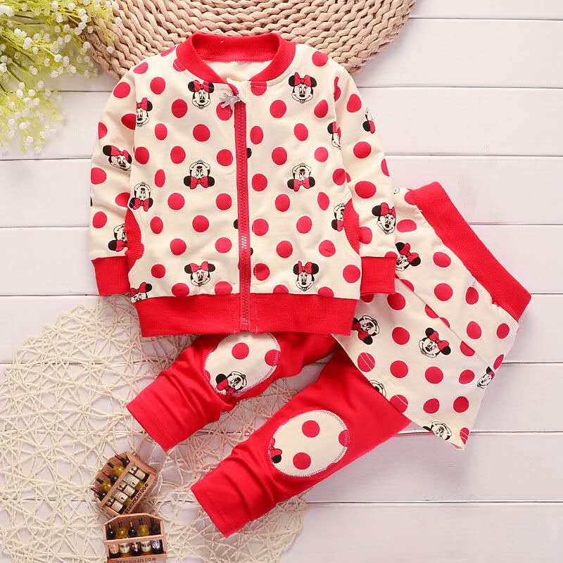 D-Baby Autumn girls clothes sets Top+ Pants 2pcs/set full sleeve clothing active suits