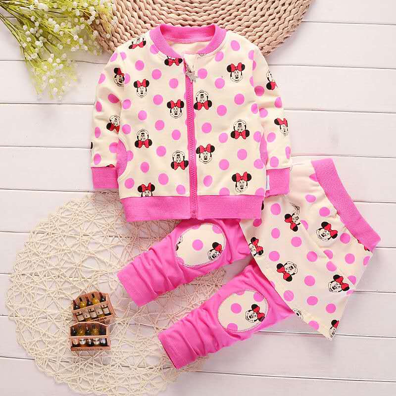 D-Baby Autumn girls clothes sets Top+ Pants 2pcs/set full sleeve clothing active suits