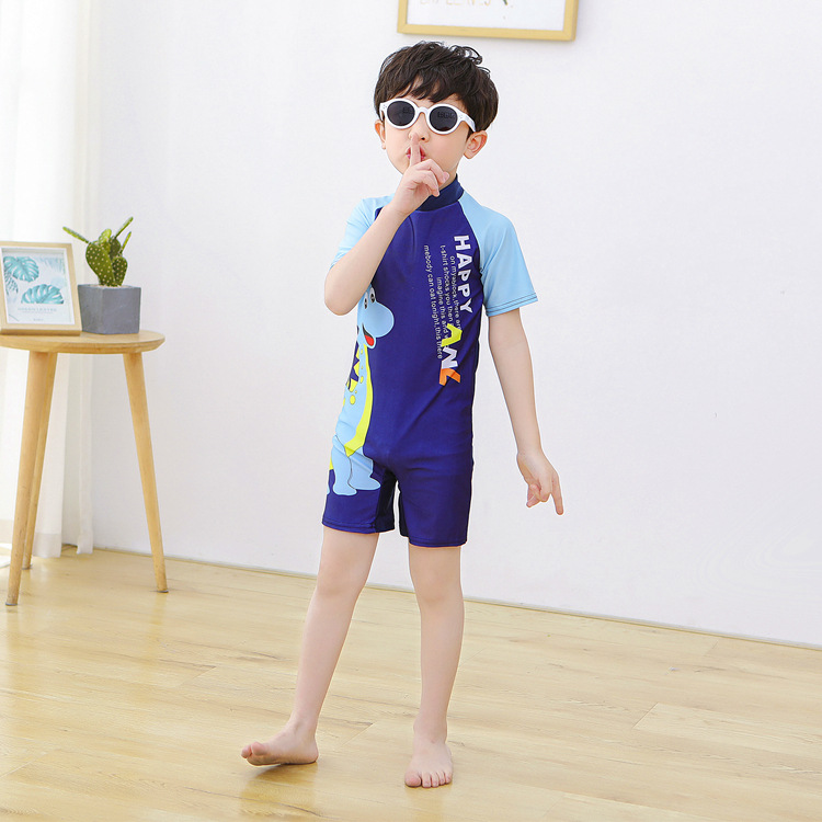 D-baby Boy Swimwear One Piece Minions Swimsuit Captain America Bathing Suit Avengers Boys Swimsuit