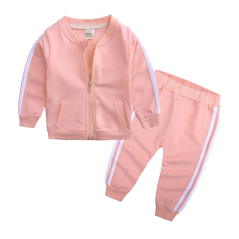 D-baby 1-6 y New Fashion Kids Jacket+Pants 2 Pcs Children Sport Suits Boys Clothes Set
